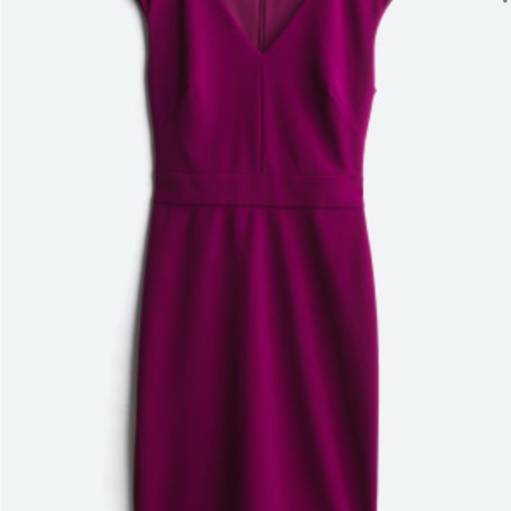 Elegant Magenta Dress